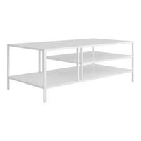 COUCHTISCH Kumlinge 40/110/55 cm - Weiß, Metall (55/110/40cm) - [en.casa]