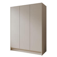 SCHRANK Kaschmir ALA Glatt Ohne Spiegel Ohne Griffe 150 cm - Beige, Holzwerkstoff (150/200/51cm) - Sepro Meble