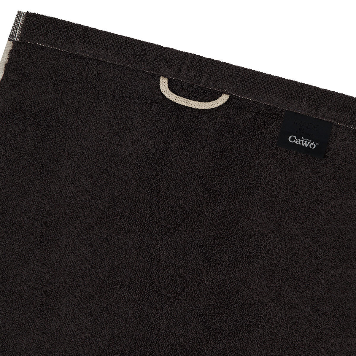 DUSCHTUCH Lifestyle Splash 2er-Set - Beige, Textil (70/140cm) - Cawö