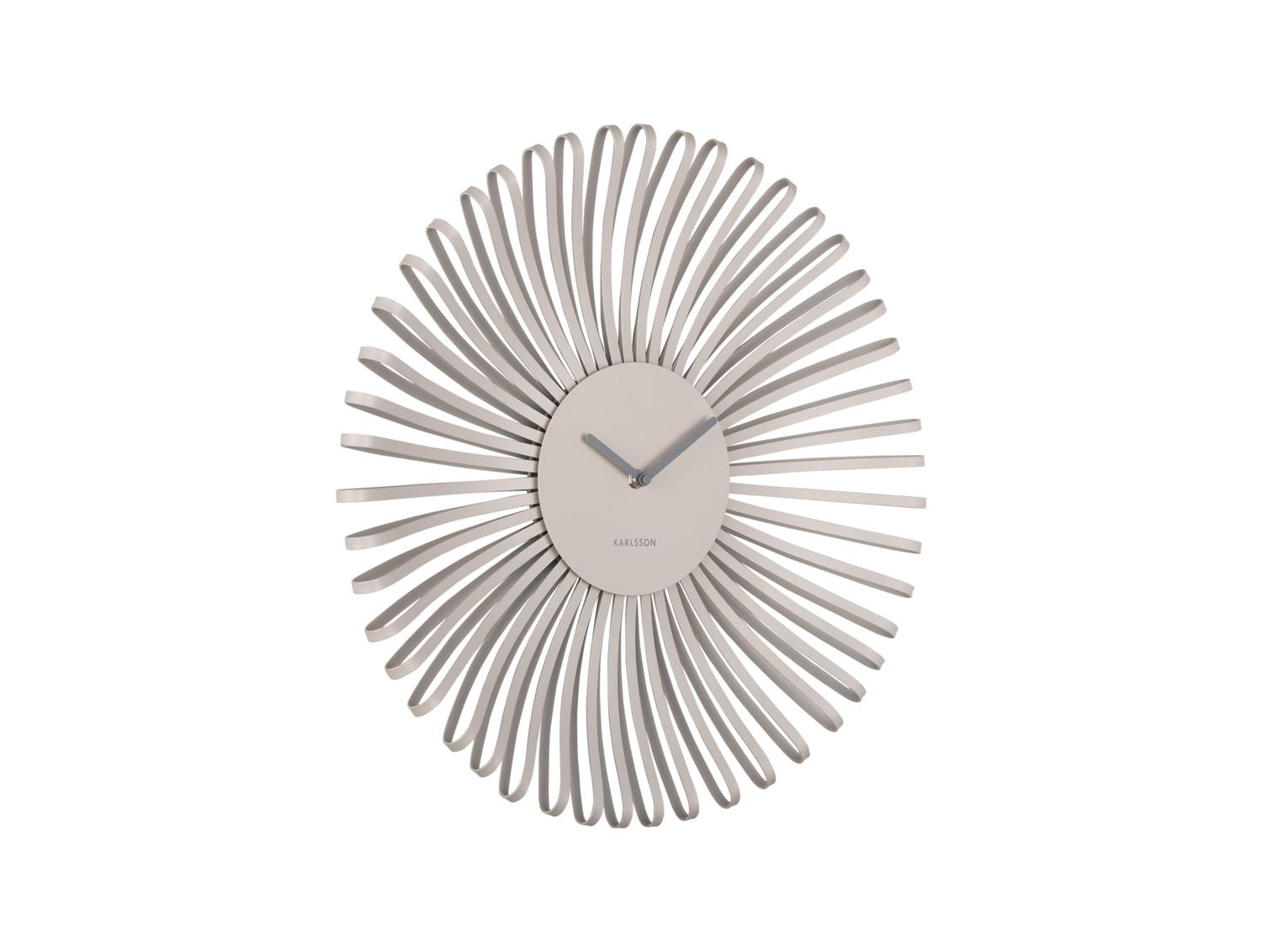 Karlsson Wanduhr Grau 7.8x48x48 cm