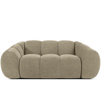 2-SITZER SOFA FLAVA, Sandfarben - Sandfarben, Holz/Holzwerkstoff (200/76/100cm) - KONSIMO®