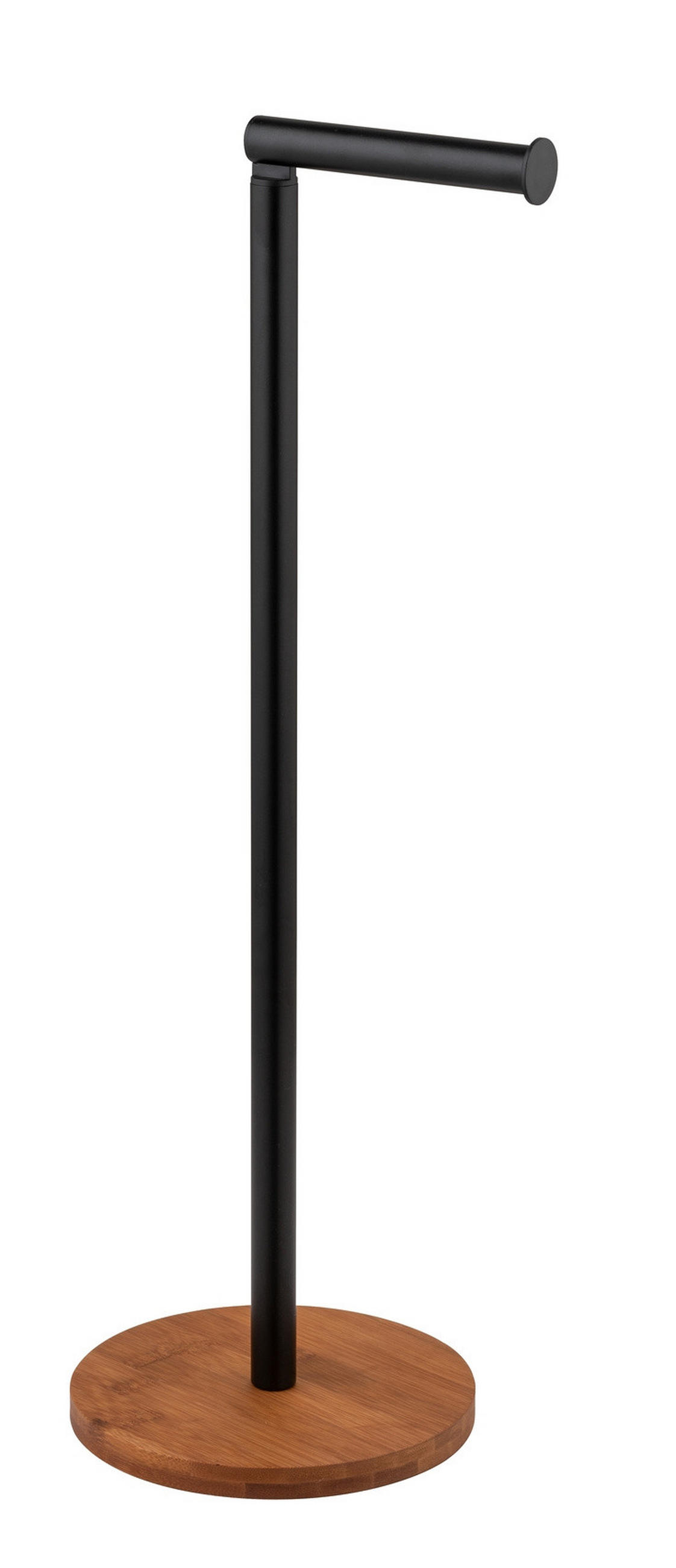PAPIERSTÄNDER mit Griff 2-in-1 Serro 17/17/67 cm - Braun, Metall (17/67/17cm) - Wenko