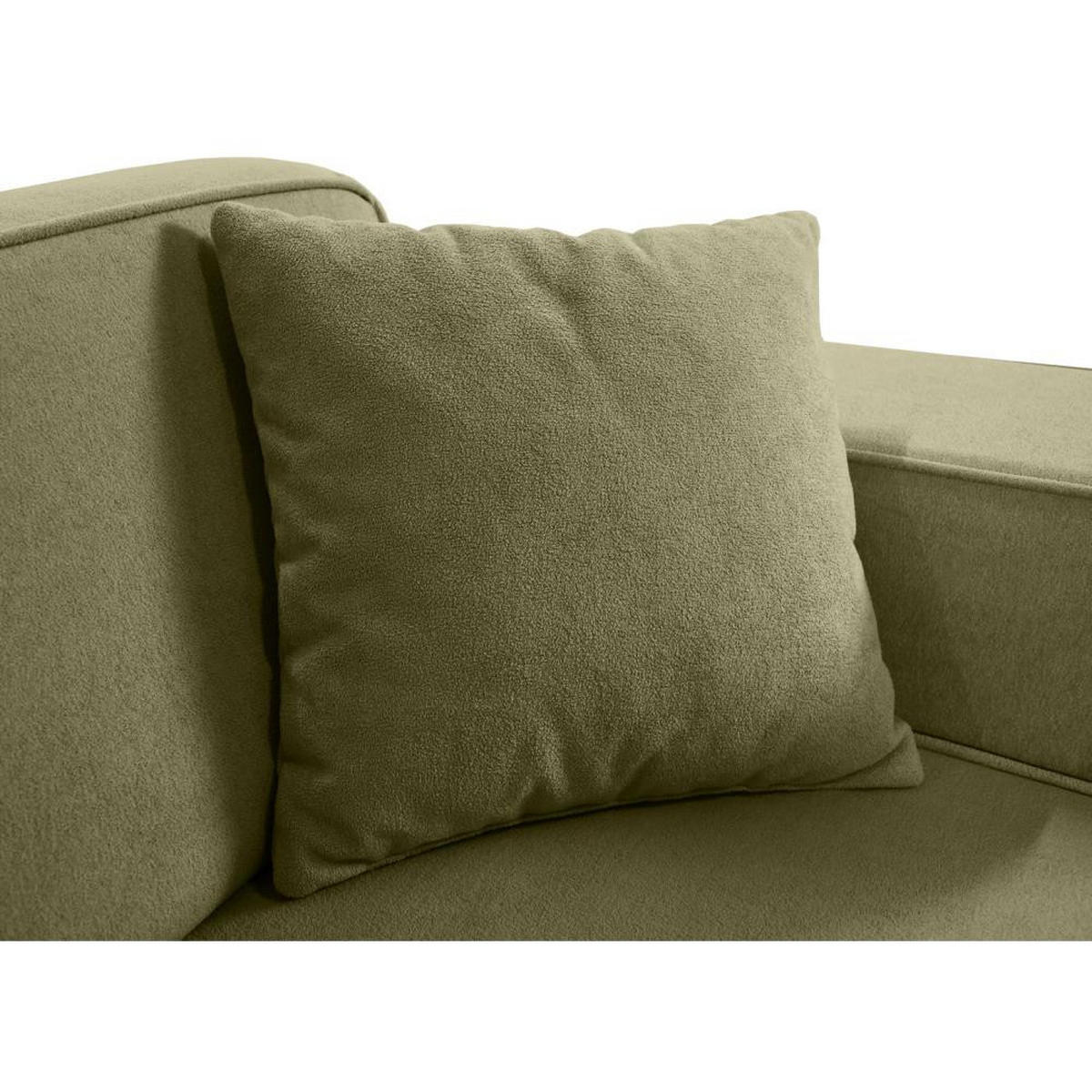 2-SITZER SOFA Pedro ohne Schlaffunktion grün - Schwarz/Grün, Textil (185/75/88cm) - Beautysofa
