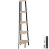 ECKREGAL Portland ,inklusive Kippschutz, 34 x 34 x 158,5 cm,Industrial Holz hell, Eiche Sonoma - Naturfarben, Holzwerkstoff (34/158.5/34cm) - tectake