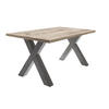 ESSZIMMERTISCH Eike 4 160 x 90 x 75 Esstisch Graphit/Sandeiche - Hellbraun, Holz (160/90/75cm) - 58aufmkessel