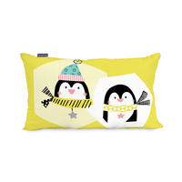 KISSENBEZUG winter 50x30 cm mehrfarbig - Multicolor, Textil (50/30cm) - Happy Friday
