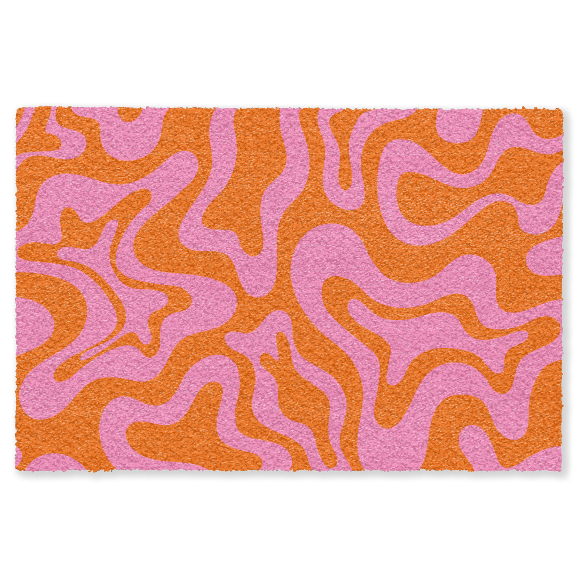 MuchoWow ROHOŽKA Vzor - růžová - oranžová - abstraktní - moderní 120x80 cm