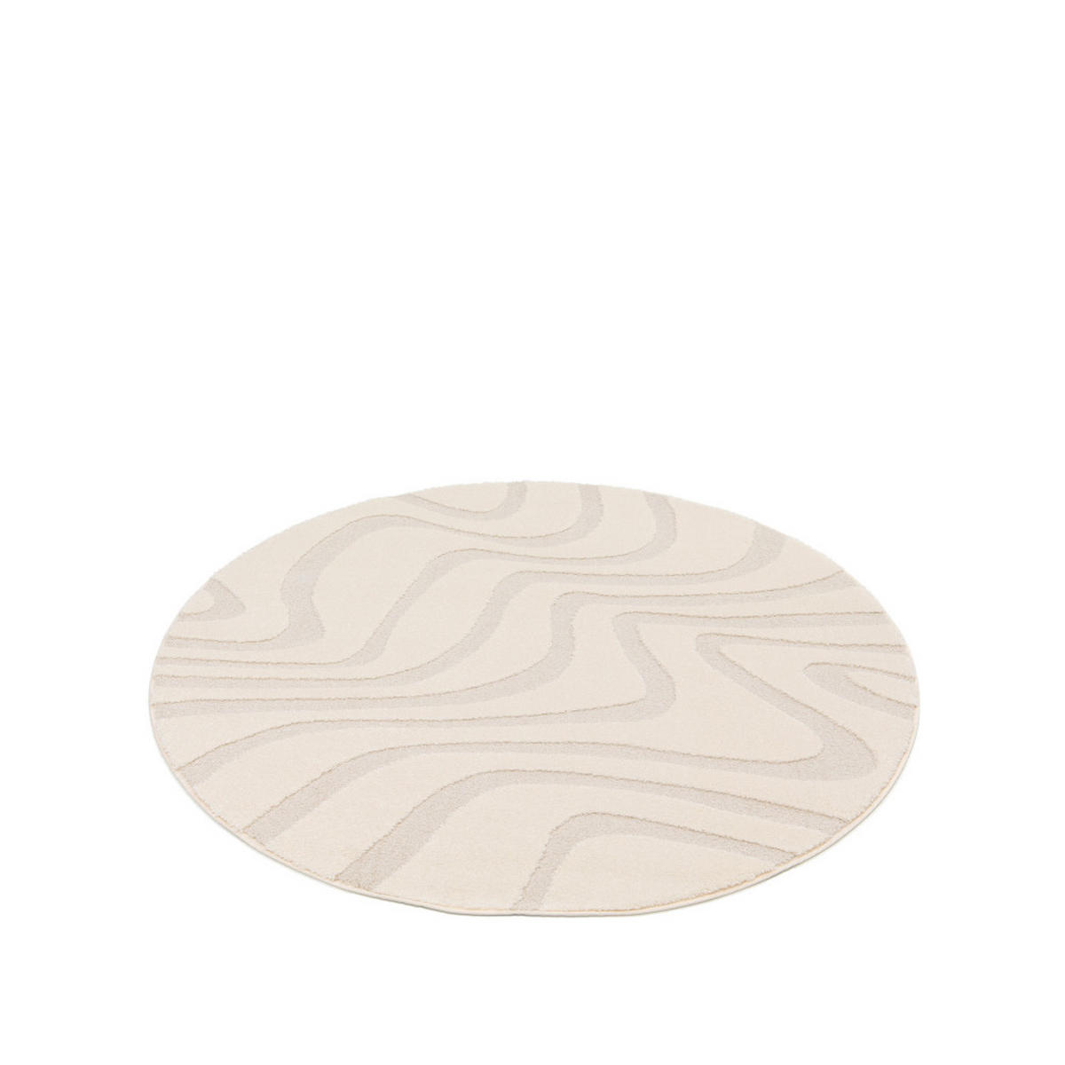 TEPPICH - Ecru - Ecru, Kunststoff (160/160cm) - Drawer