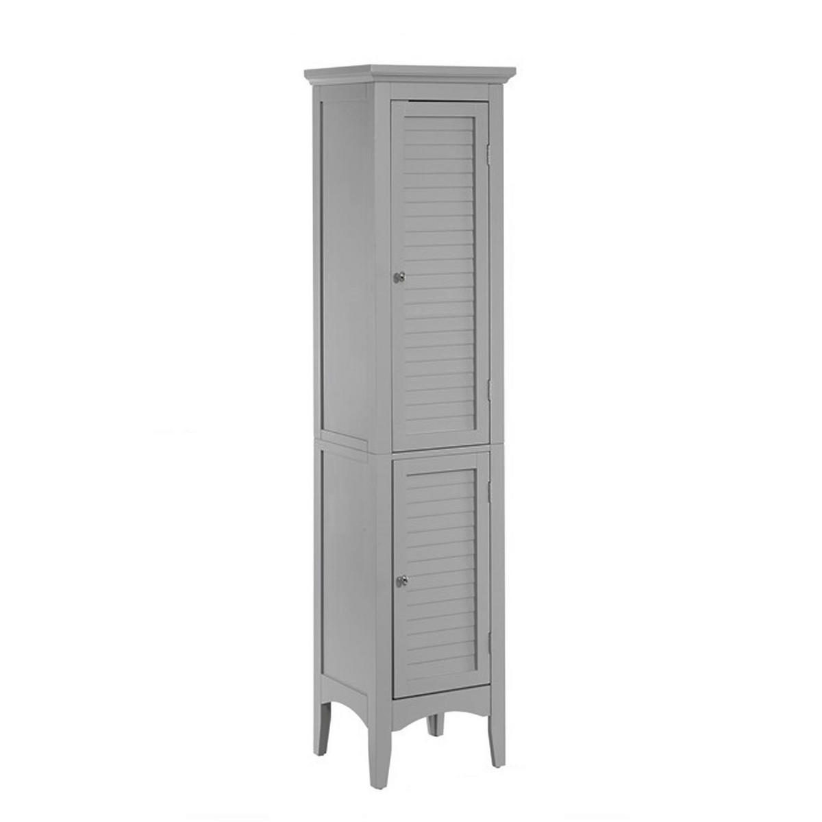 HOCHSCHRANK Grau - Grau, Holzwerkstoff (38.1/160/33cm) - Teamson Home