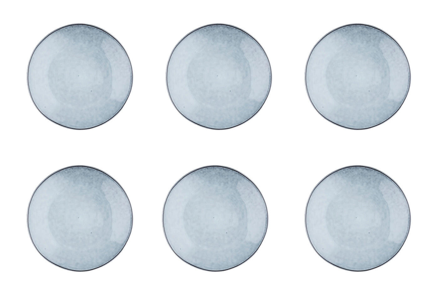 TELLER Cloud Ø21,5cm - 6er-Set - Sturmgrau - Grau, Keramik (21.5cm) - Björn