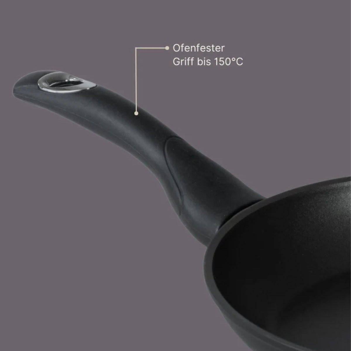 BRATPFANNE 28 cm BAF BLACKline für alle Herdarten - Multicolor, Metall (28cm) - BAF