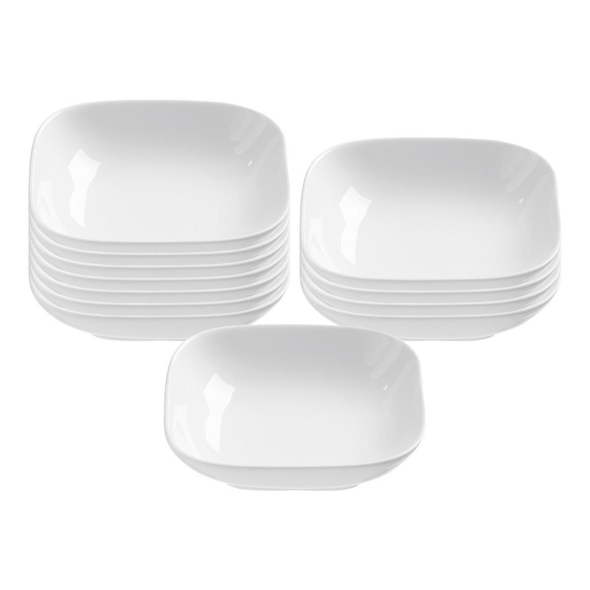 BEILAGENSCHALEN Arena weiß ø 13 cm 12er Set - Weiß, Keramik (13cm) - Ritzenhoff Breker