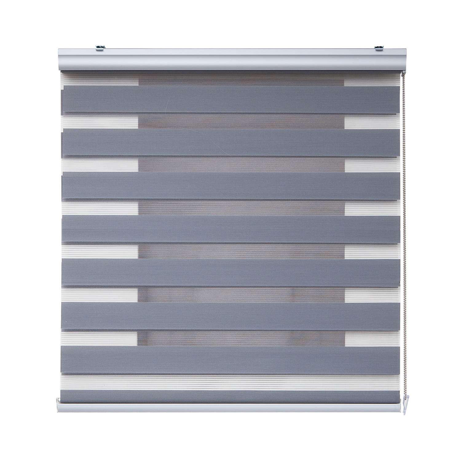 DOPPELROLLO Silber 200x250 cm - Silberfarben, Kunststoff (200/250cm) - STORESDECO