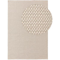 TEPPICH Wollteppich Hector Beige - Beige, Textil (300/1cm) - KUNSTLOFT