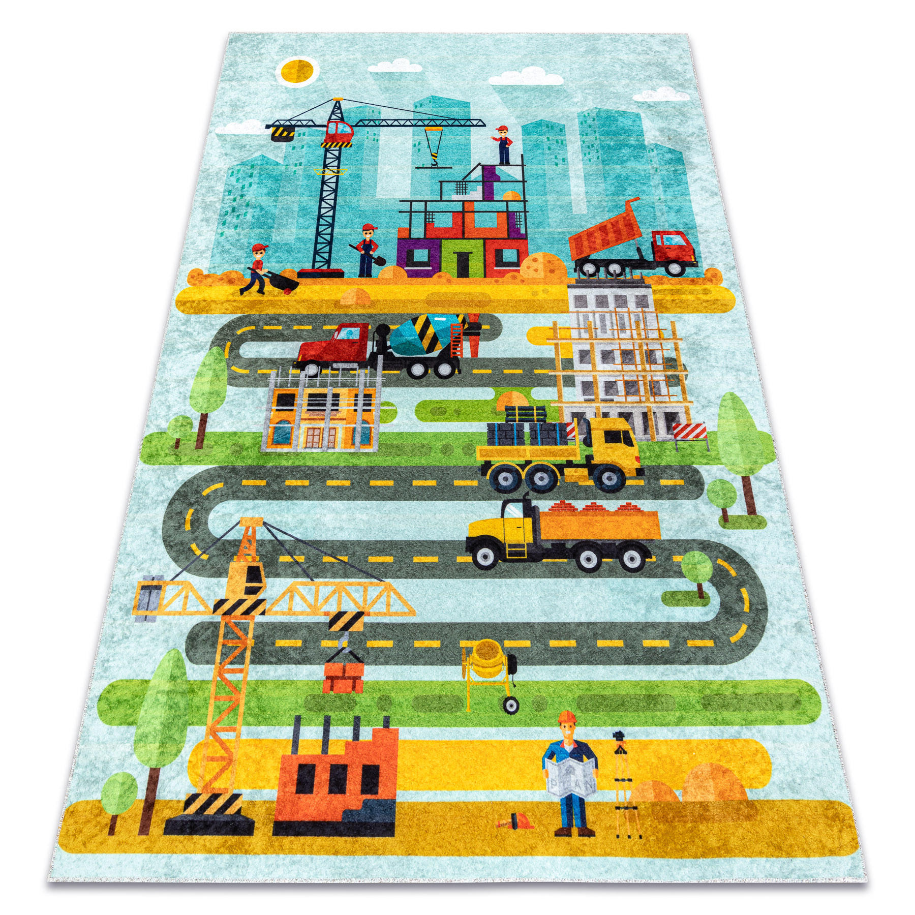 TEPPICH Junior 120/170 cm - Blau, Textil (120/170cm) - rugsX
