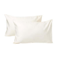 KINDER-KISSENBEZÜGE 2er-Set, Bio-Baumwolle - Creme, Textil (40/60cm) - Homescapes