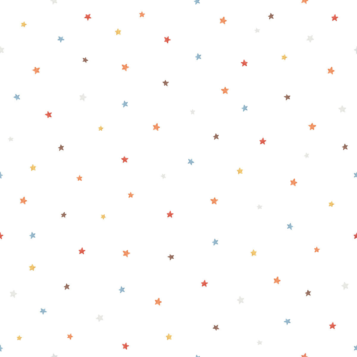 VLIESTAPETE Gentle Friends, Sternen 50 cm x 10 m, Mehrfarbig - Multicolor, Papier (50/1000cm) - Lilipinso