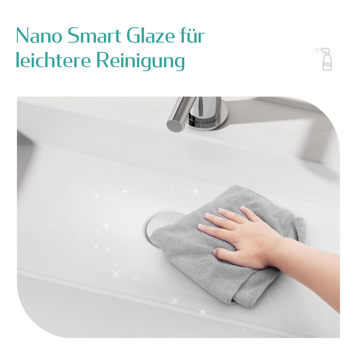 WASCHBECKEN Weiß 50/40/11 cm - Weiß Hochglanz, Keramik (40/11/50cm) - EMKE