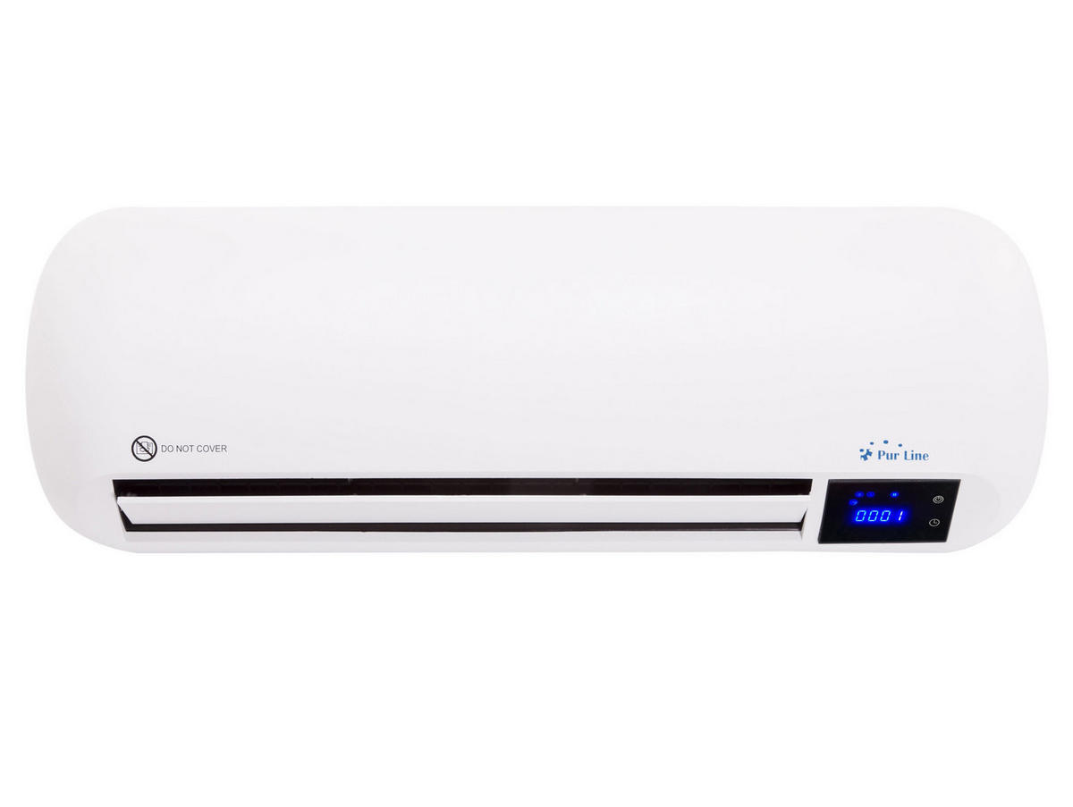 SPLIT-WANDHEIZUNG Weiß mit Fernsteuerung und Programmierung 2000 W - Weiß, Kunststoff (62/21/13cm) - Purline