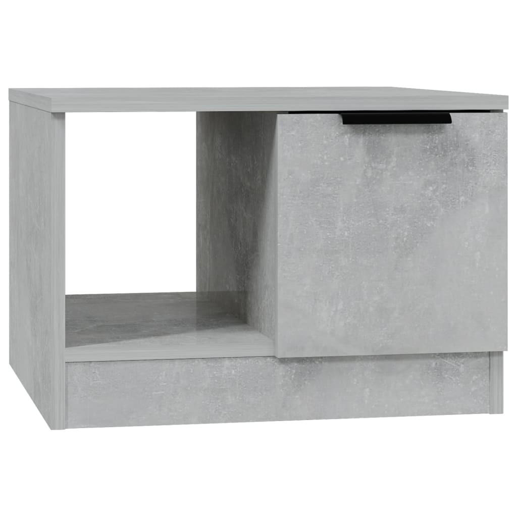 COUCHTISCH Betongrau 50x50x36 cm Holzwerkstoff - Grau, Holzwerkstoff (50/50/36cm) - furnicato