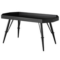 COUCHTISCH - Holzwerkstoff / Metall - Schwarz, Holzwerkstoff/Metall (50/100/50cm) - home24
