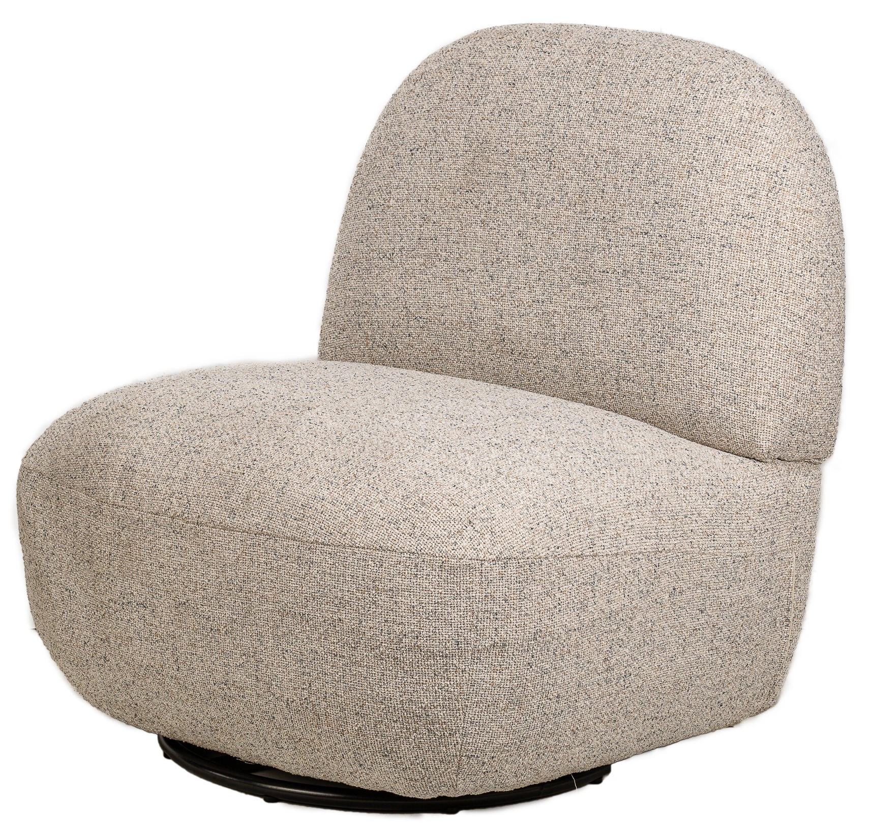 SESSEL Samt Beige - Beige, Textil (71/75/68cm) - Nordlys