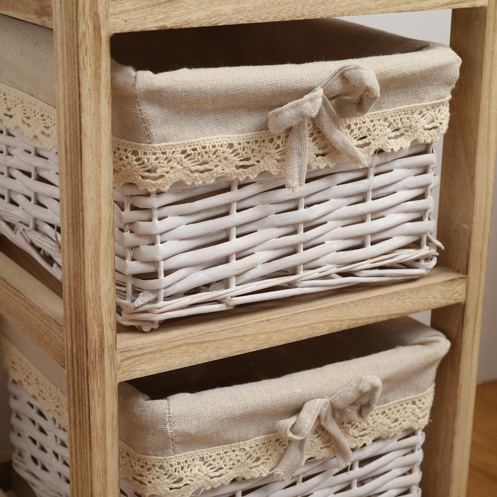 KOMMODE Braun 27/30/81 cm - Braun, Holz (27/81/30cm) - Mobili Rebecca