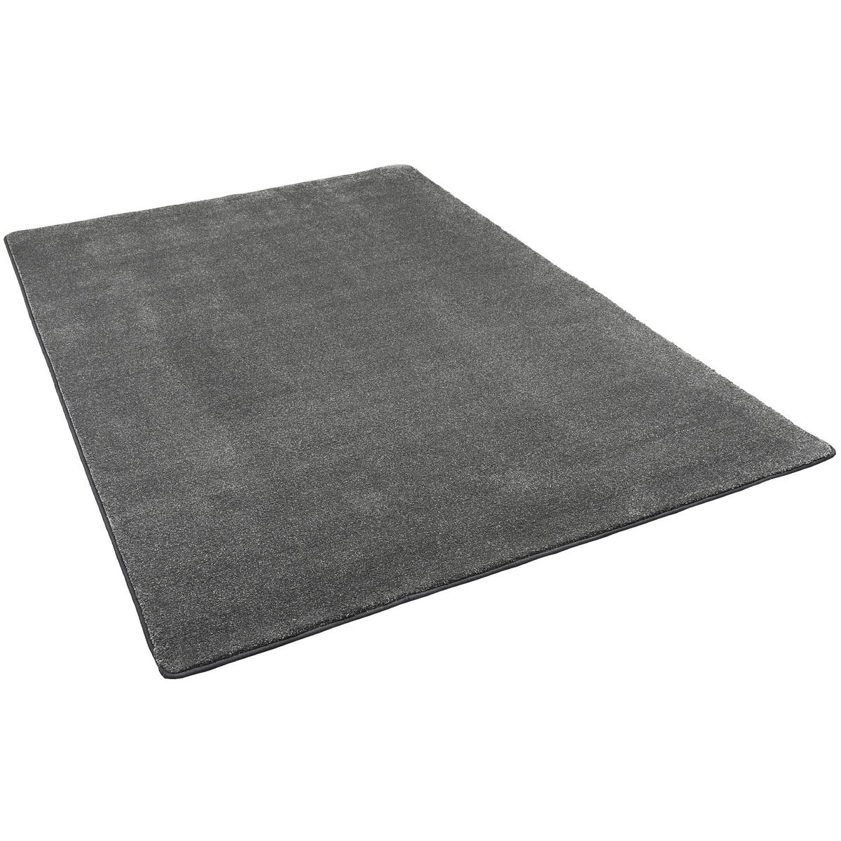 HOCHFLOR LUXUS VELOURS TEPPICH TOUCH - Anthrazit, Textil (160/200cm) - Snapstyle