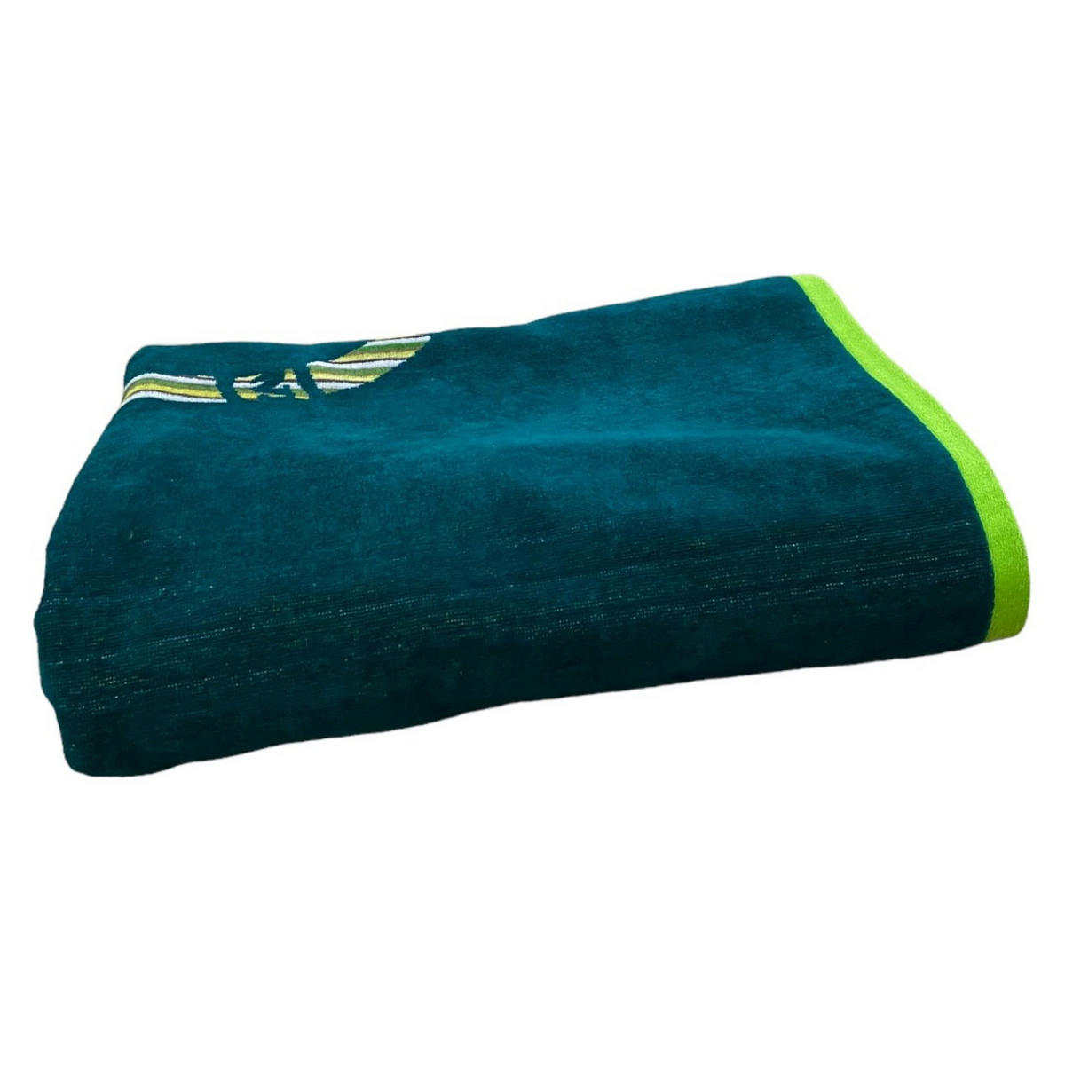 STRANDTUCH Frottee Velours Jacquard Tusculum 140x180 400g/m² - Grün, Textil (140/180cm) - LE COMPTOIR DE LA PLAGE