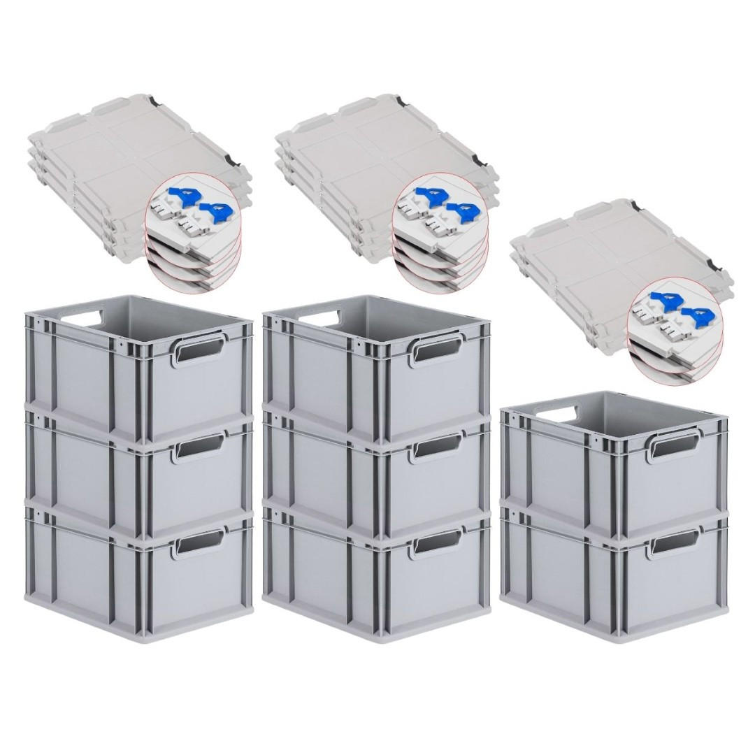 Proregal Eurobox Blau 30x22x40 cm
