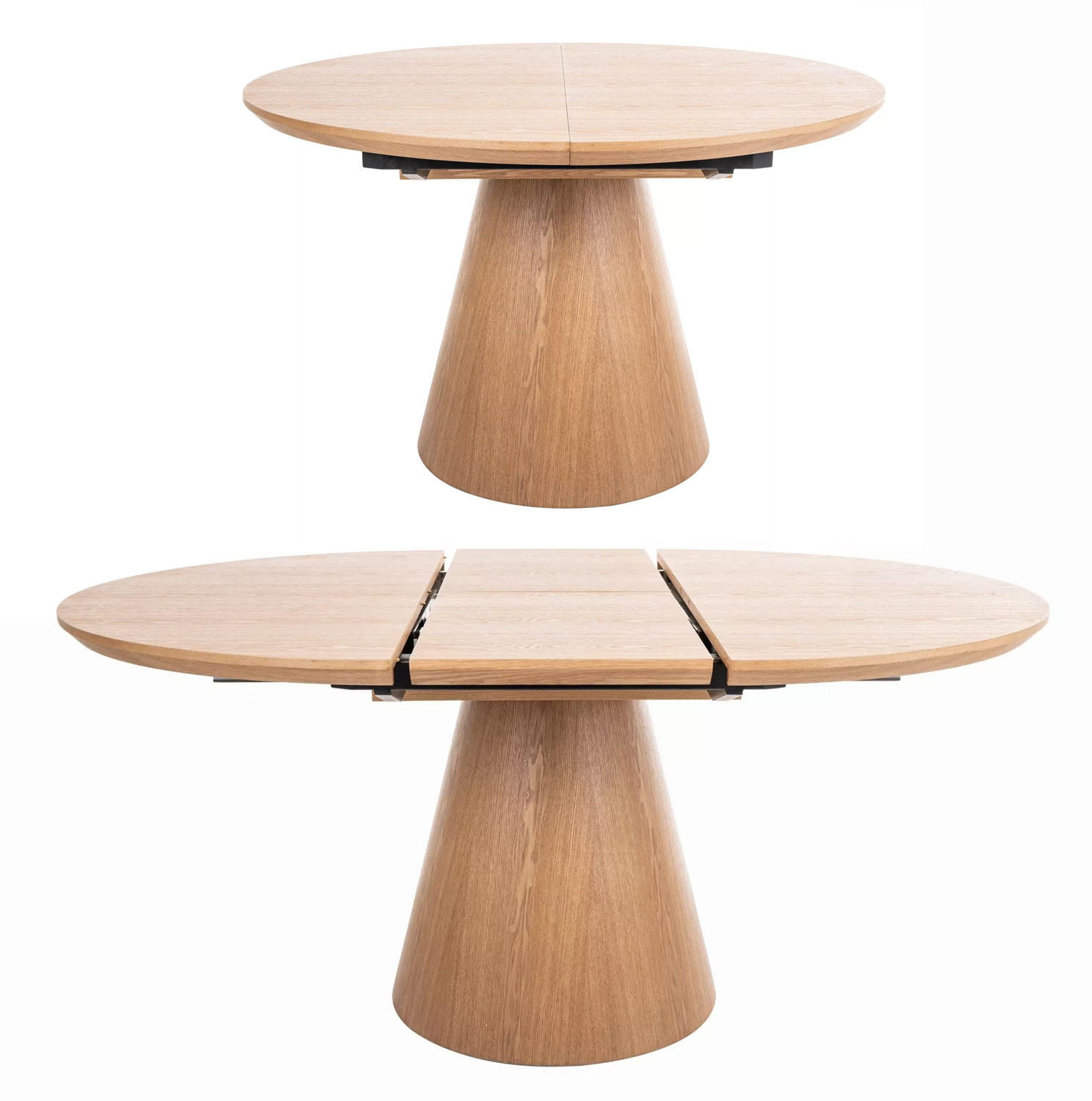 Thumbnail - Feldmann-Wohnen Esstisch, Eiche, Holz, Säule, 120x75x120 cm, Esszimmer, Tische, Esstische