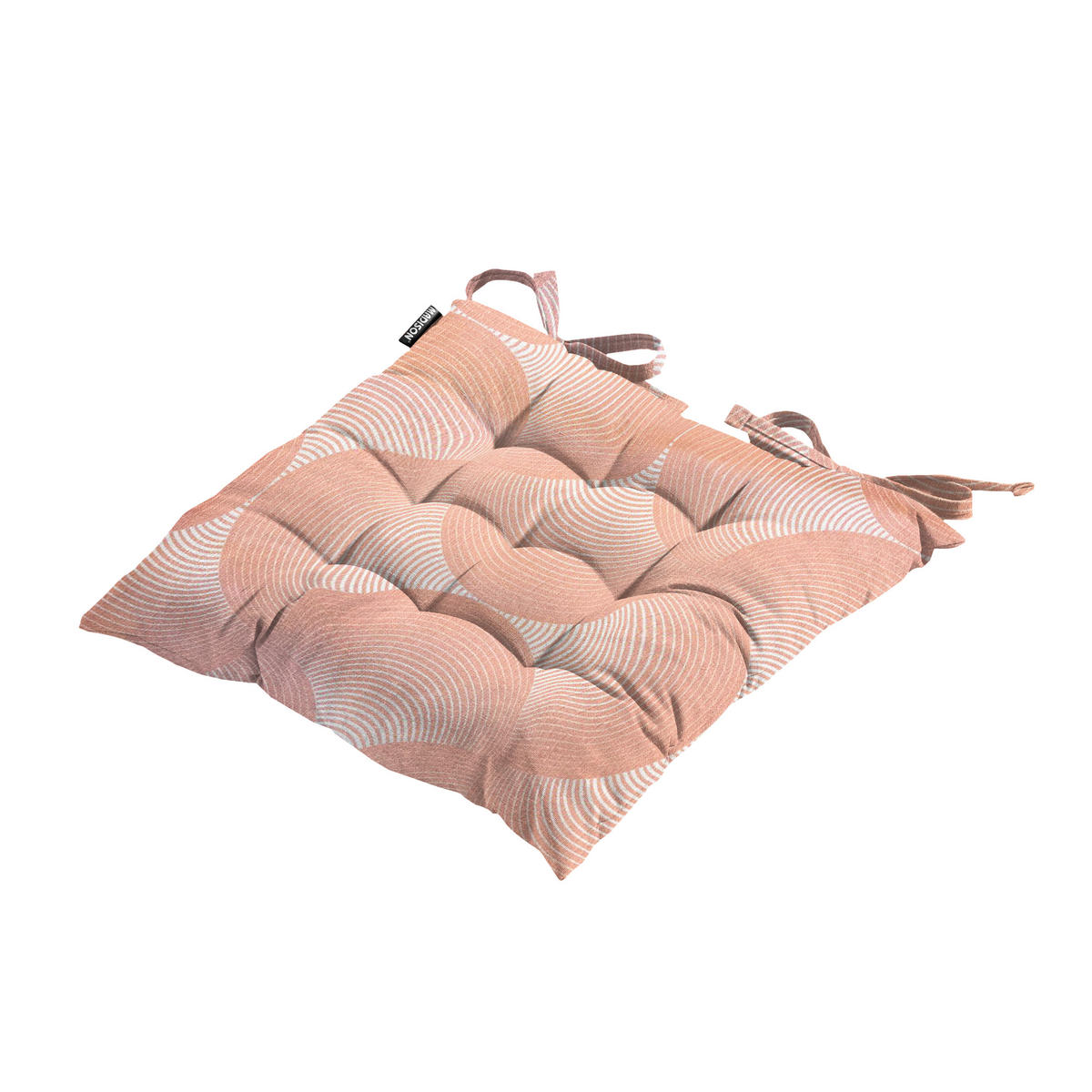SITZKISSEN Napels - Rosa - 46/46/8 cm - 4er-Set - Pink, Textil (46/8/46cm) - Madison