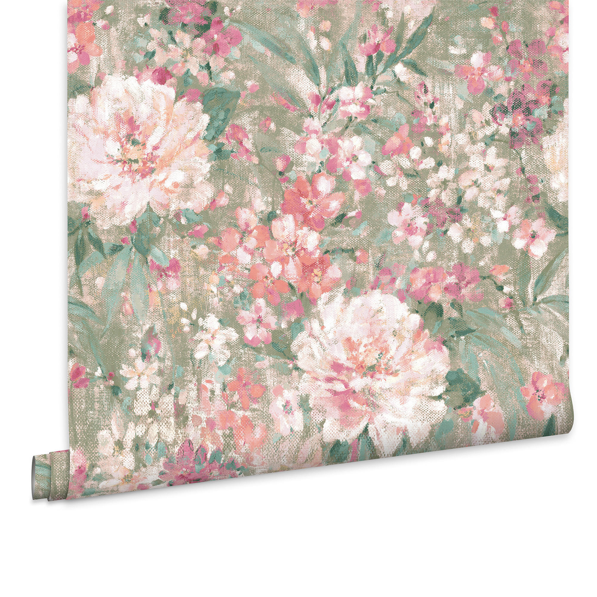 VLIESTAPETE Mayville - Grün, Papier/Kunststoff (52/1000cm) - LAURA ASHLEY