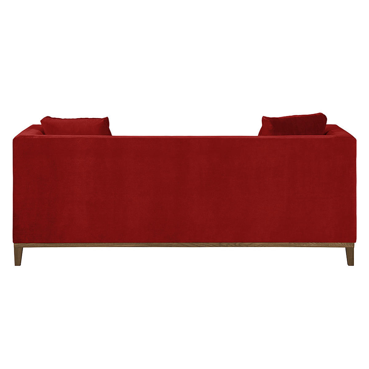 3-SITZER SOFA - Rot, Textil (201/79/82cm) - home24