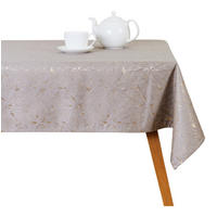 TISCHDECKE Redena - Beige, Textil (180/130/1cm) - home&you