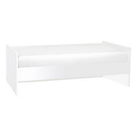 POSTEL 90/200 Bílá - bílá, kompozitní dřevo (90/200cm) - Petits-meubles