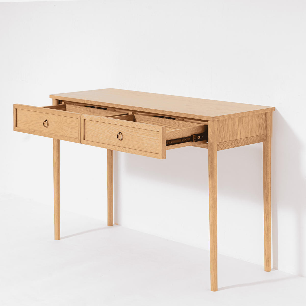 KONSOLENTISCH Rose, Eiche - Beige, Holz (45/120/78cm) - WOODEK