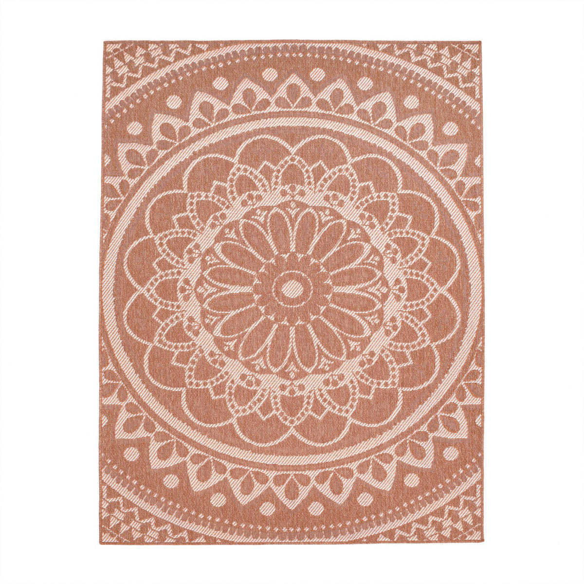 OUTDOORTEPPICH Marokkanisch Apricot 160 x 220 cm - Hellrosa, Kunststoff (160/220cm) - TT Home