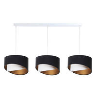 HÄNGELEUCHTE Schwarz 30/18 cm - Schwarz, Kunststoff (30/0.3/18cm) - ONZENO
