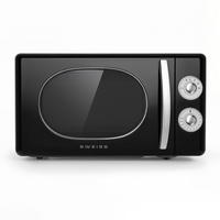 MIKROWELLE MOVI9 Schwarz, 20L, 6 Kochstufen, Auftaufunktion, Timer, 700W - Schwarz, Metall (26/45.3/33cm) - SWEISS