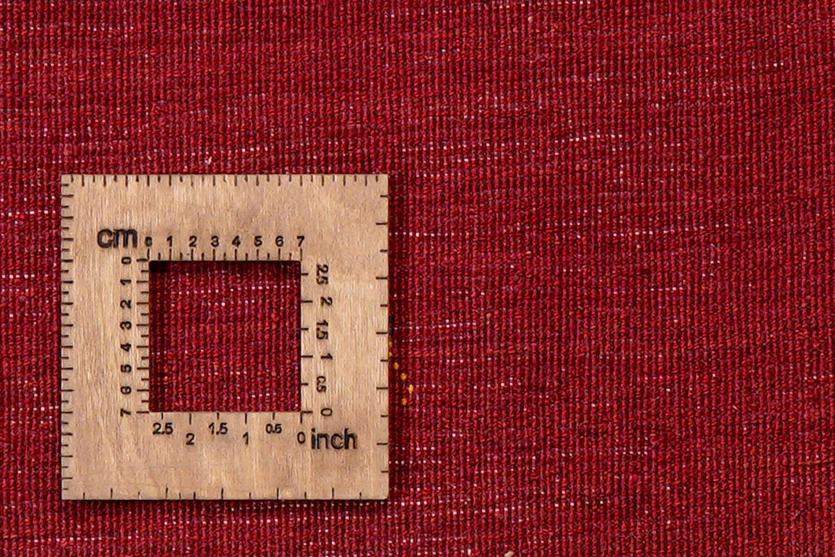 GABBEH-TEPPICH handgeknüpft Rot 204/160 cm Schurwolle - Rot, Textil (160/204cm) - Looma