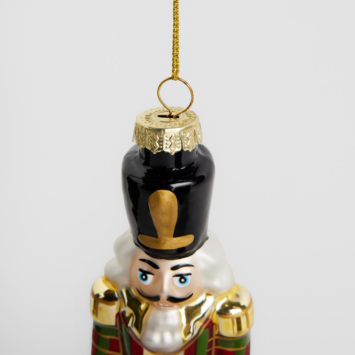 GLASKUGEL Nucis, Grün, 5 x 6 x 16.5 cm, Dekorative Weihnachtsdeko - Grün, Glas (6/5/16.5cm) - home&you