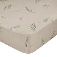 SPANNBETTLAKEN Summer floral 105x200x32 cm (Bett 105) - Multicolor, Textil (105/200cm) - Happy Friday
