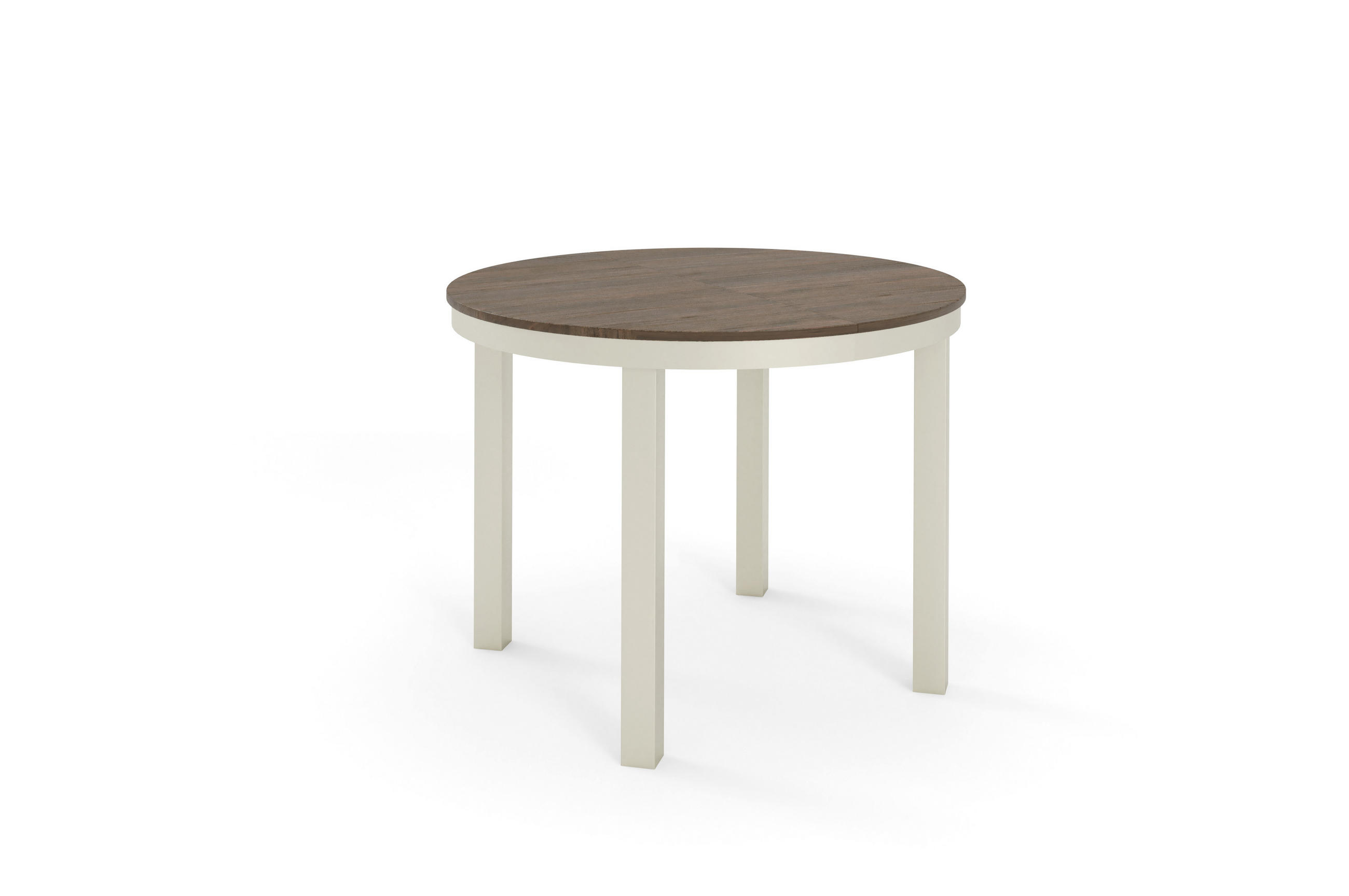ESSTISCH BERNARDIN - Kaschmir/Beige, Holzwerkstoff/Metall (100/100/76cm) - Meblini