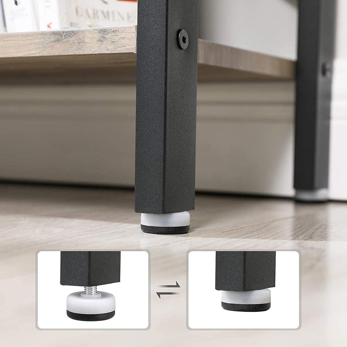 BÜCHERREGAL STANDREGAL - Schwarz, Holzwerkstoff (30/155/74cm) - Hansiro