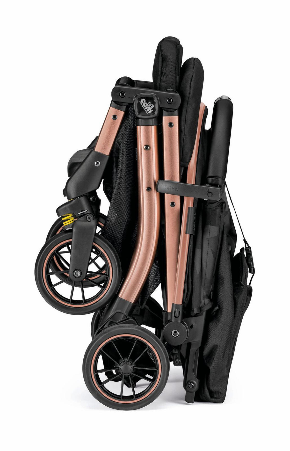SPORT-KINDERWAGEN Compass | Schwarz | Sportwagen, Kinderbuggy klappbar | Schwarz - Schwarz, Textil (50/110cm) - Cam il Mondo del Bambino S.p.A.