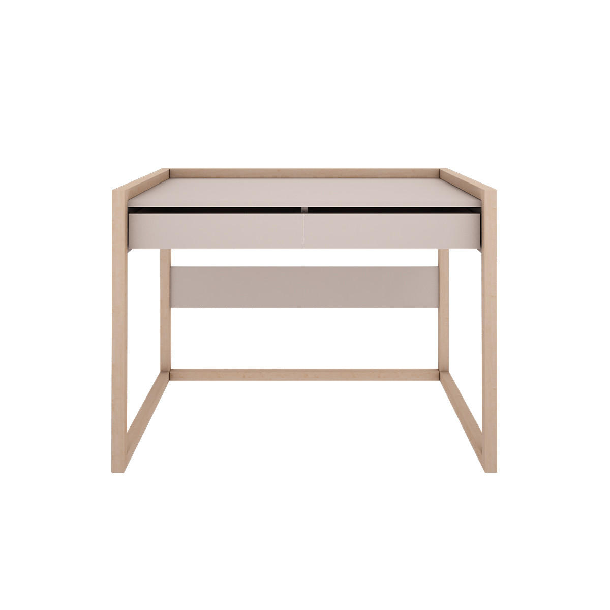 PSACÍ STŮL Romy Béžová - béžová, kompozitní dřevo (73.5/107/78.5cm) - Petits-meubles
