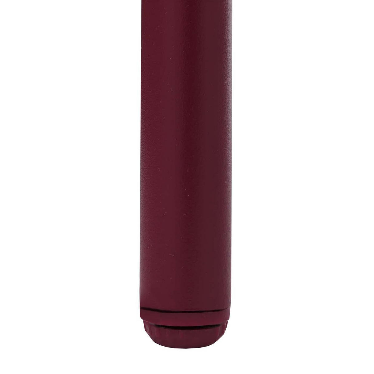 GARTENSTUHL 2er-Set 75x55x55cm Bordeaux - Bordeaux, Metall (55/75/55cm) - PROREGAL