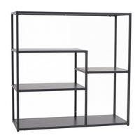 REGAL Anthrazit - Anthrazit, Metall (80/80/30cm) - MCW