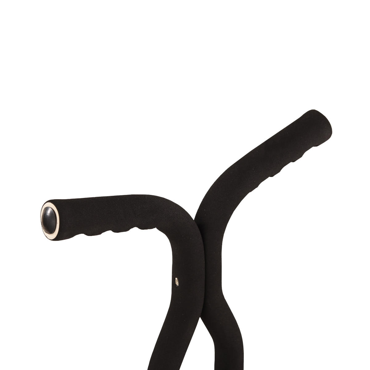 POGO-STICK - Schwarz, Kunststoff/Textil (29/6cm) - Relaxdays